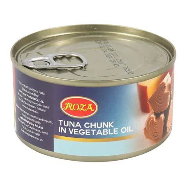 Roza Tuna Chunks in Vegetable Oil (Tin Fish)